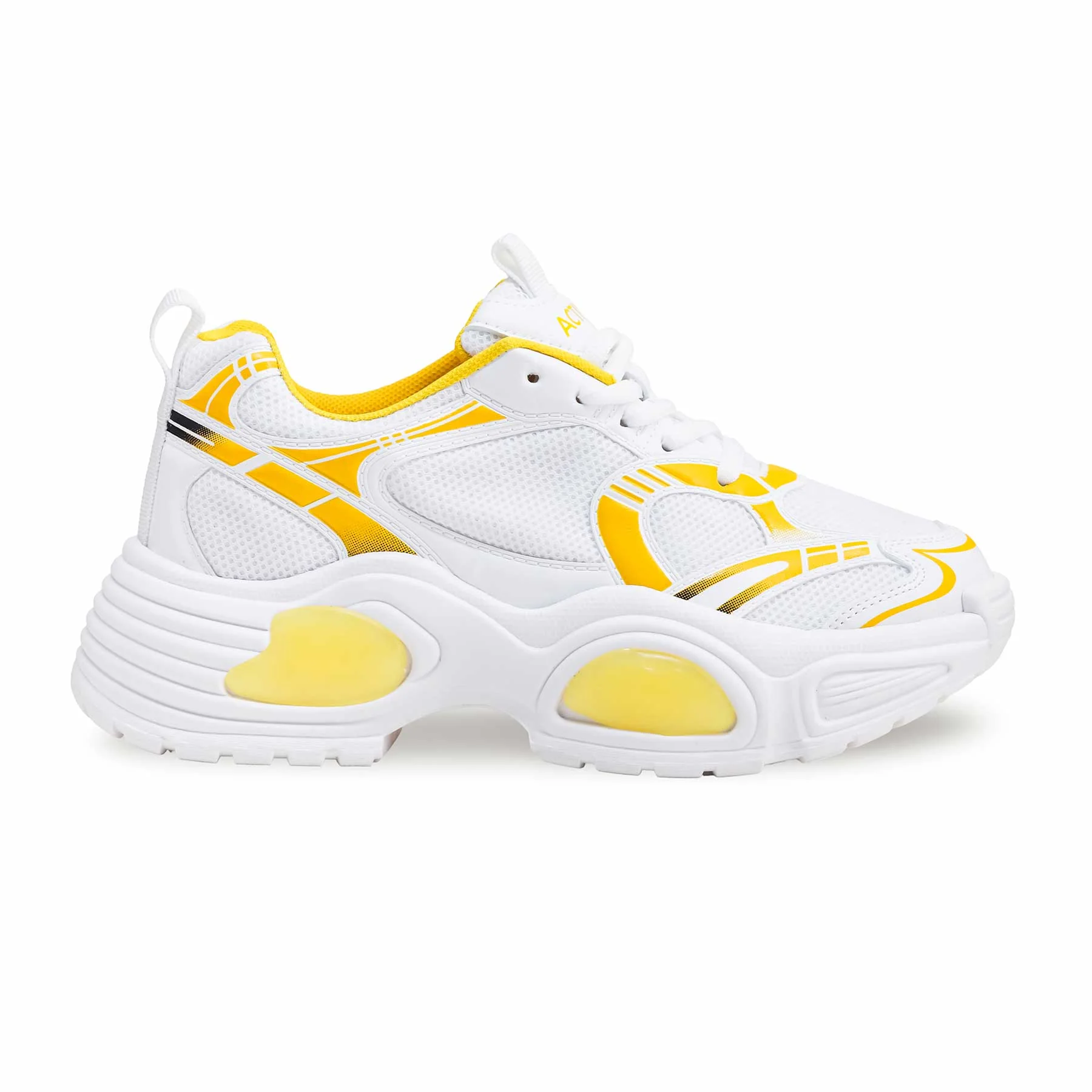 Yellow Casual Sneaker AT7342 - Image 2