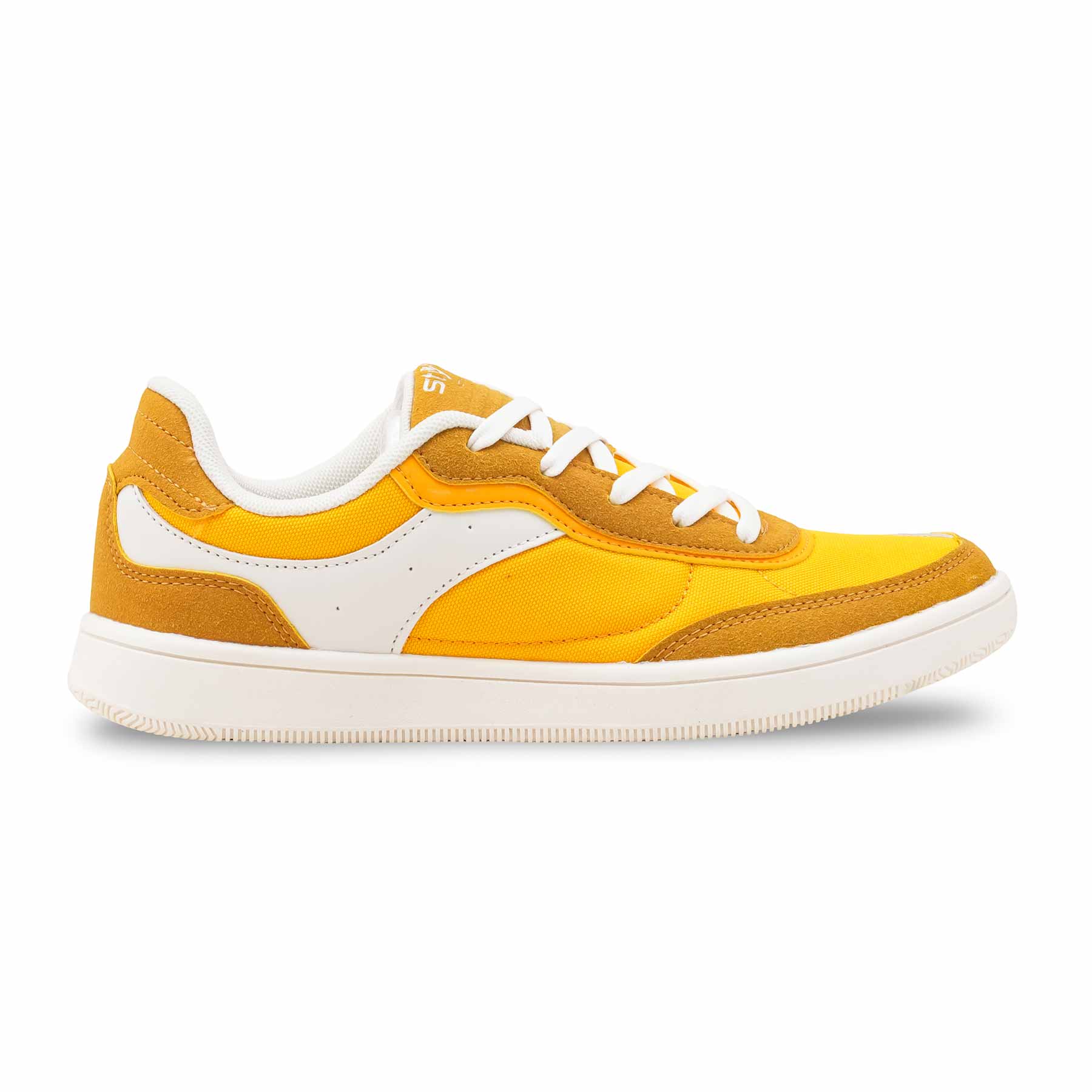Yellow Casual Sneaker For Ladies AT7466 - Image 2