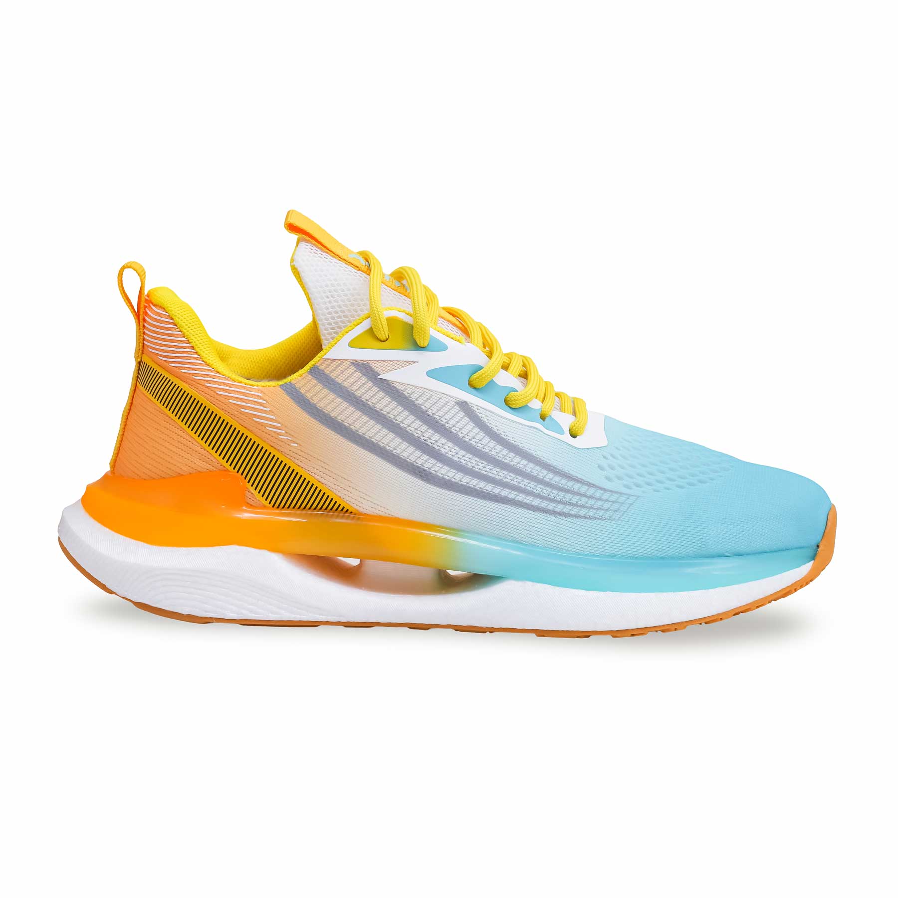 Yellow Casual Sneaker For Women AT7351 - Image 2