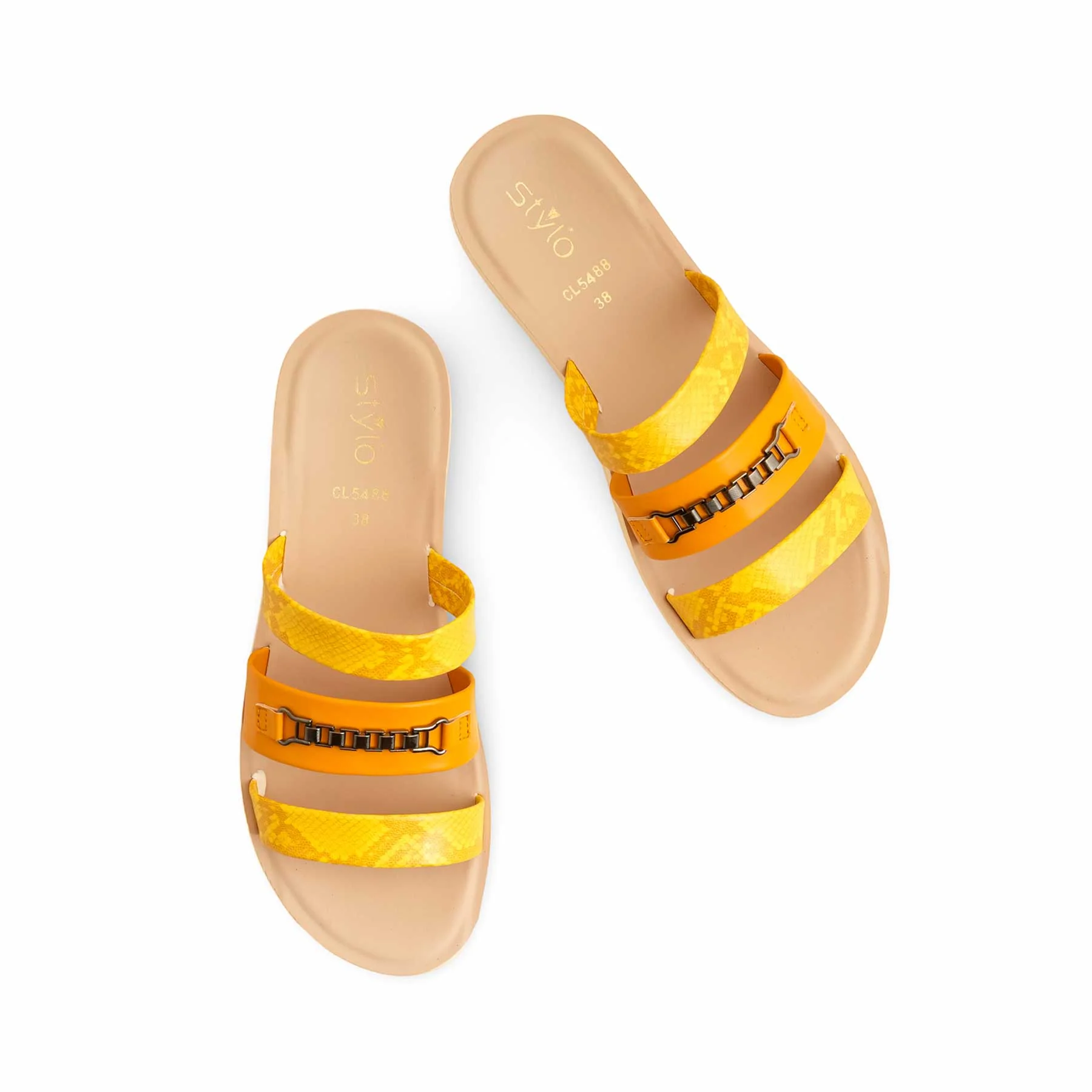 Yellow Casual Softy CL5488 - Image 5