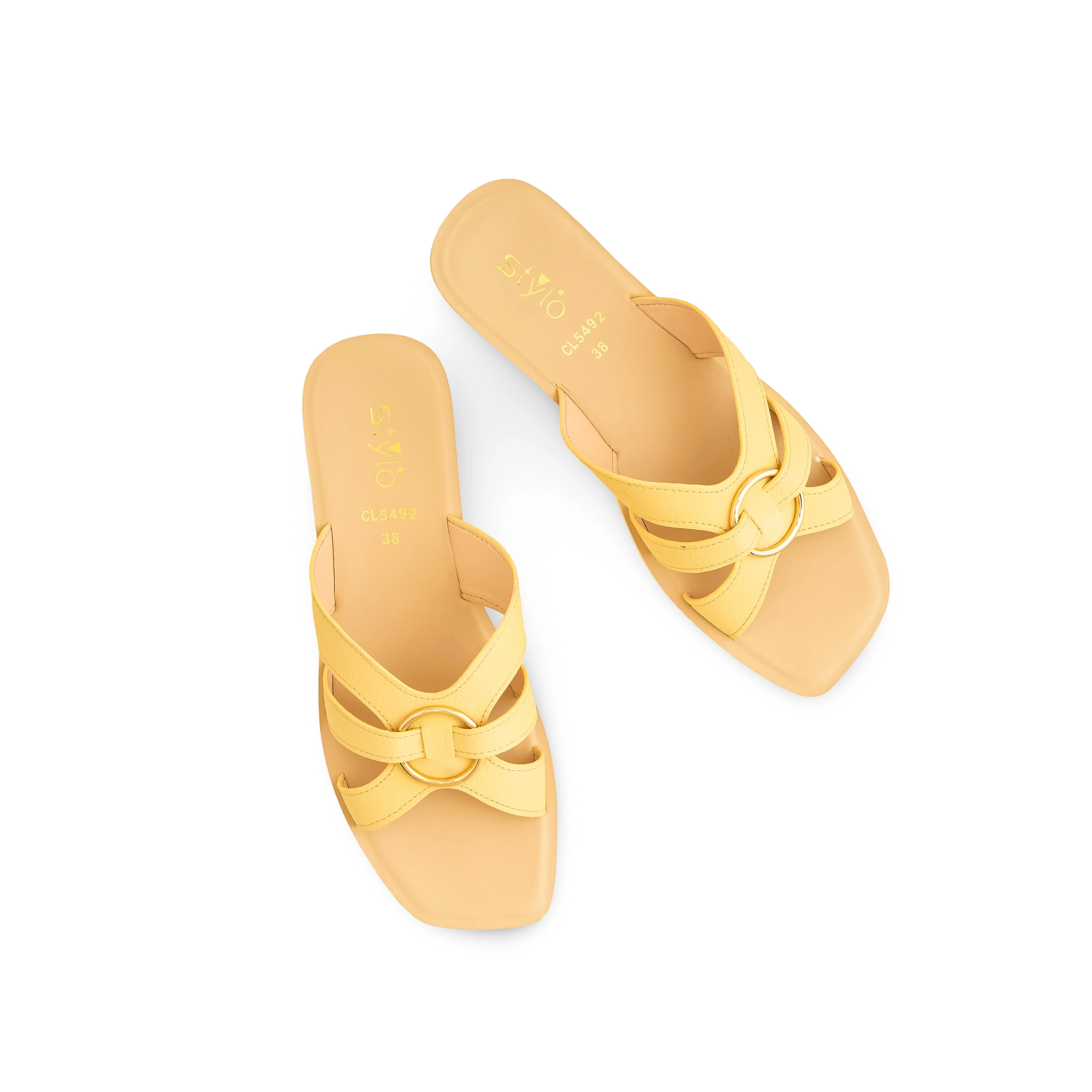 Yellow Casual Softy CL5492 - Image 5