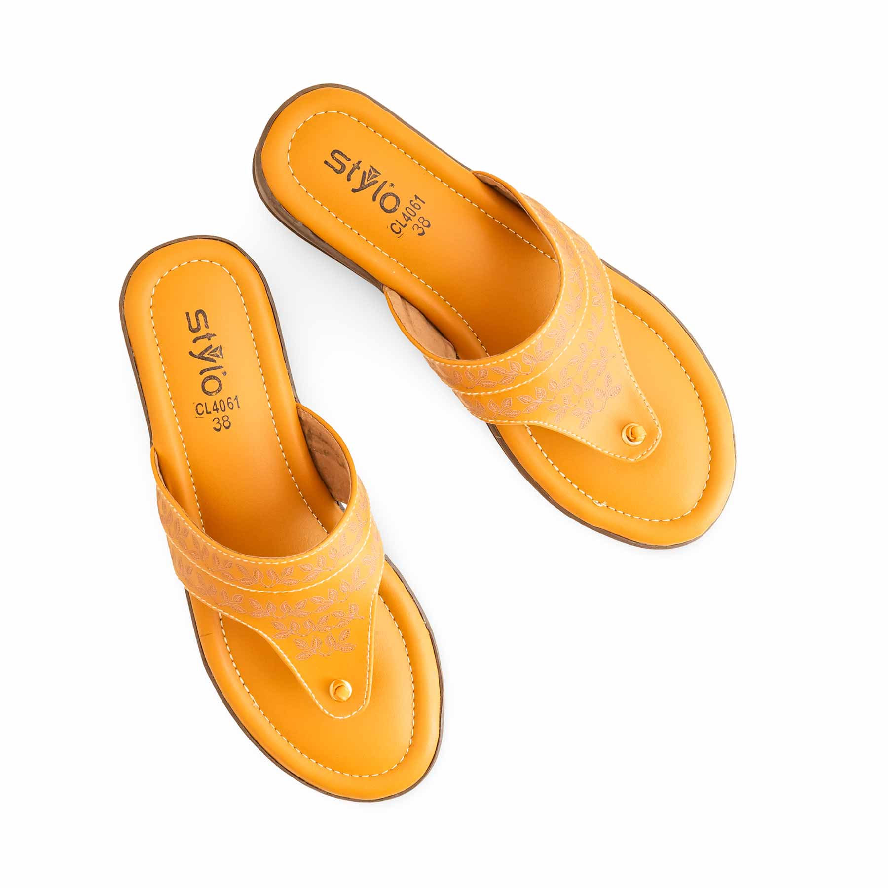 Yellow Casual Softy For Women CL4061 - Image 5