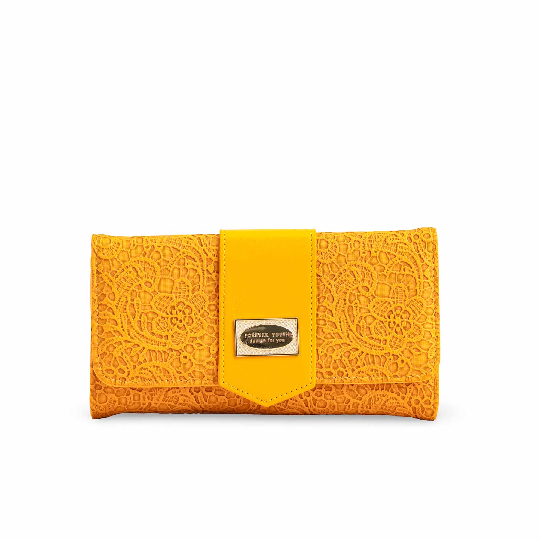 Yellow Casual Wallet For Women P70977 - Image 2