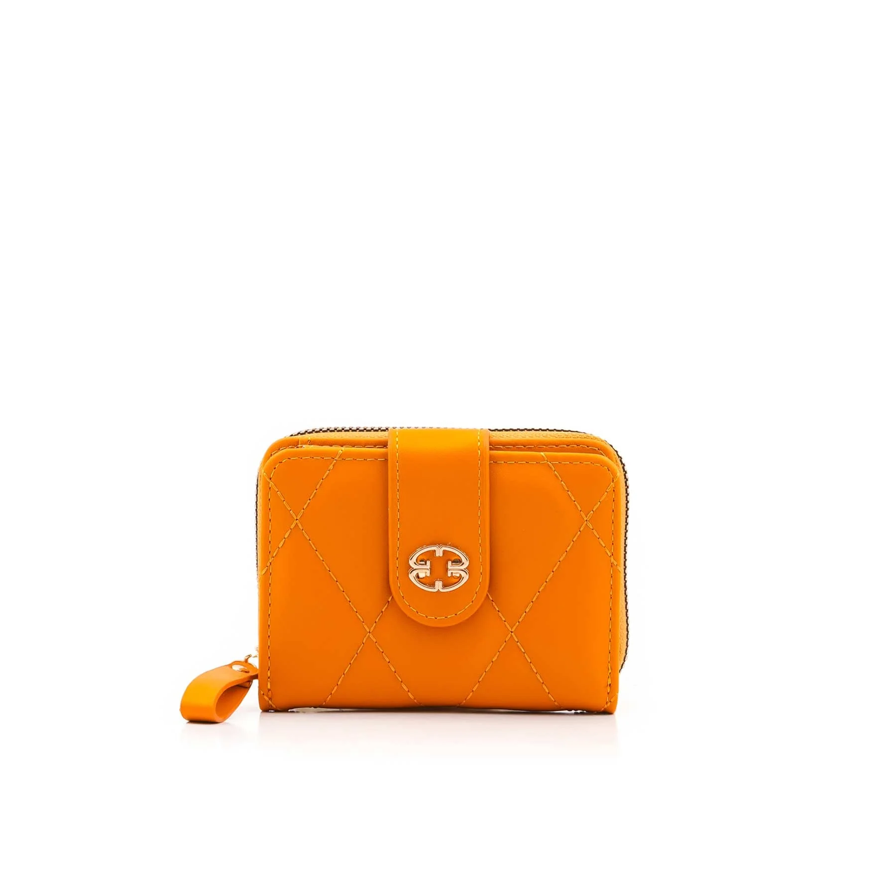 Yellow Casual Wallet For Women P71147 - Image 2