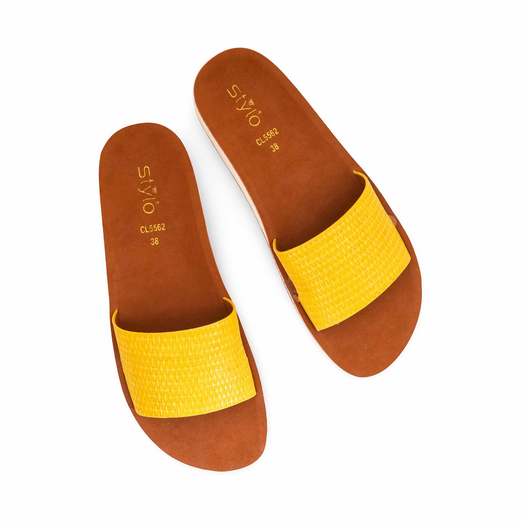 Yellow Casual Women Softy CL5562 - Image 5