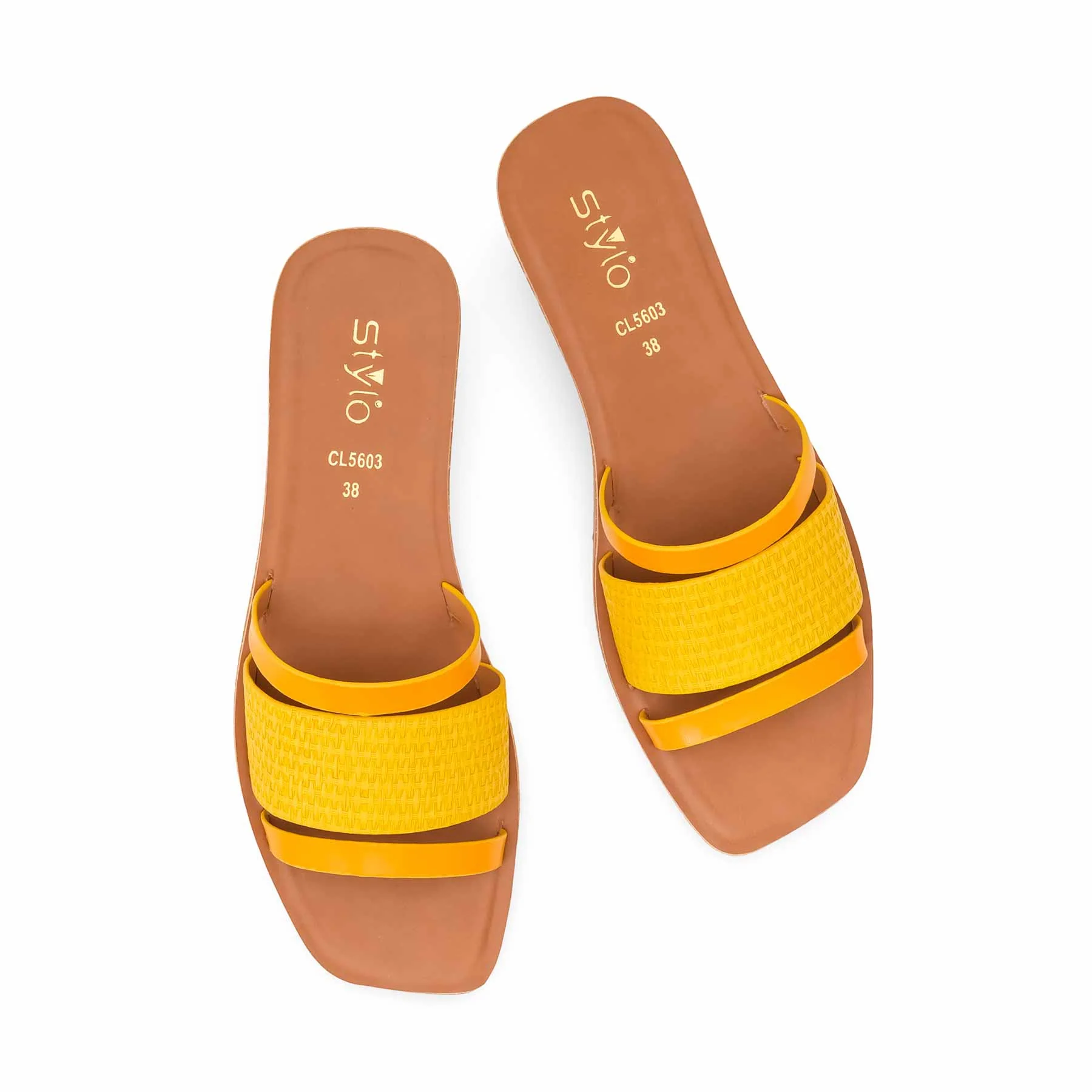 Yellow Casual Women Softy CL5603 - Image 5