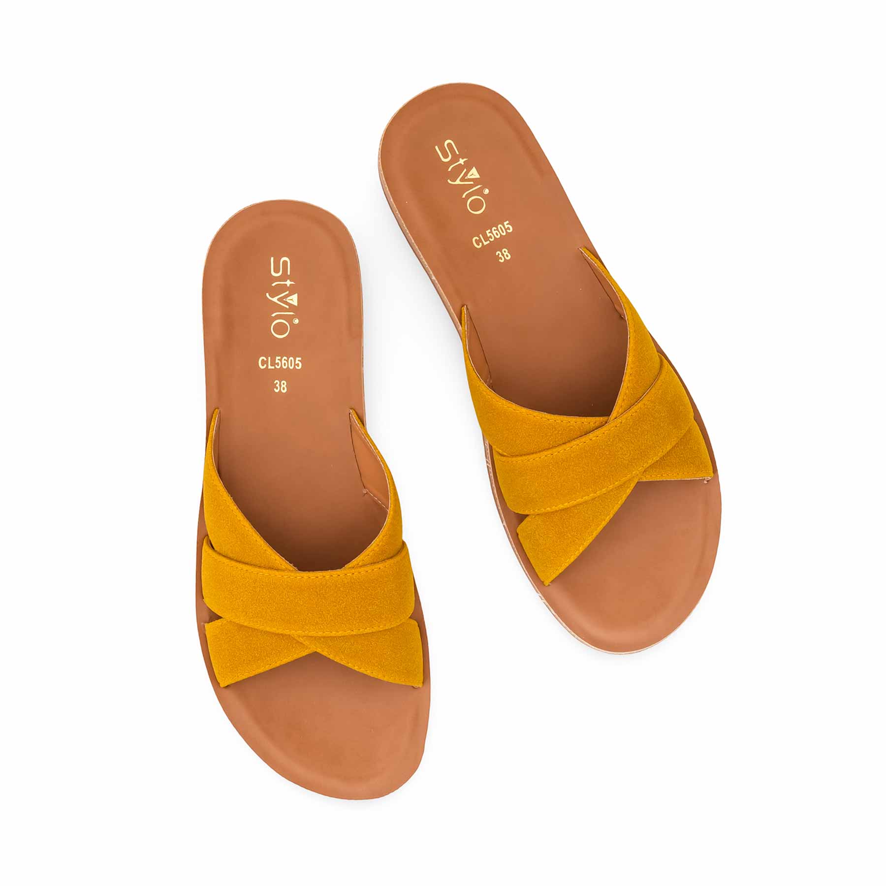 Yellow Casual Women Softy CL5605 - Image 5