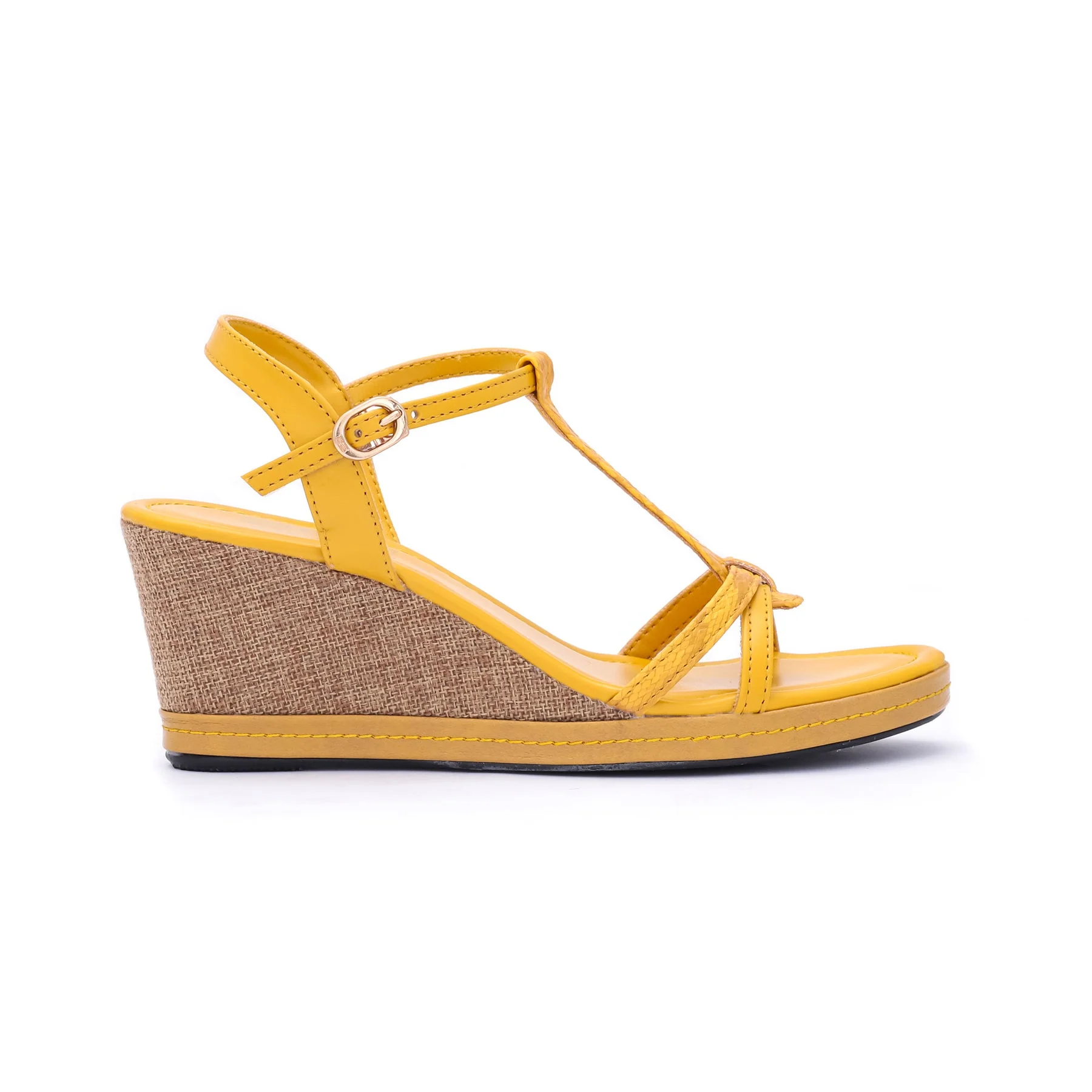 Yellow Color Formal Sandals FR4743 - Image 2