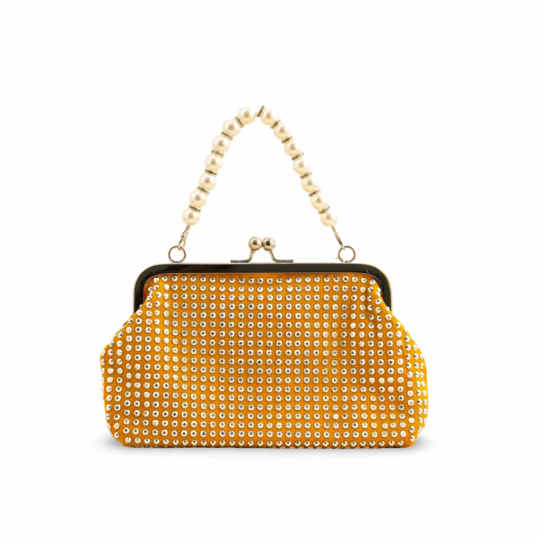 Yellow Fancy Clutch P36203 - Image 2