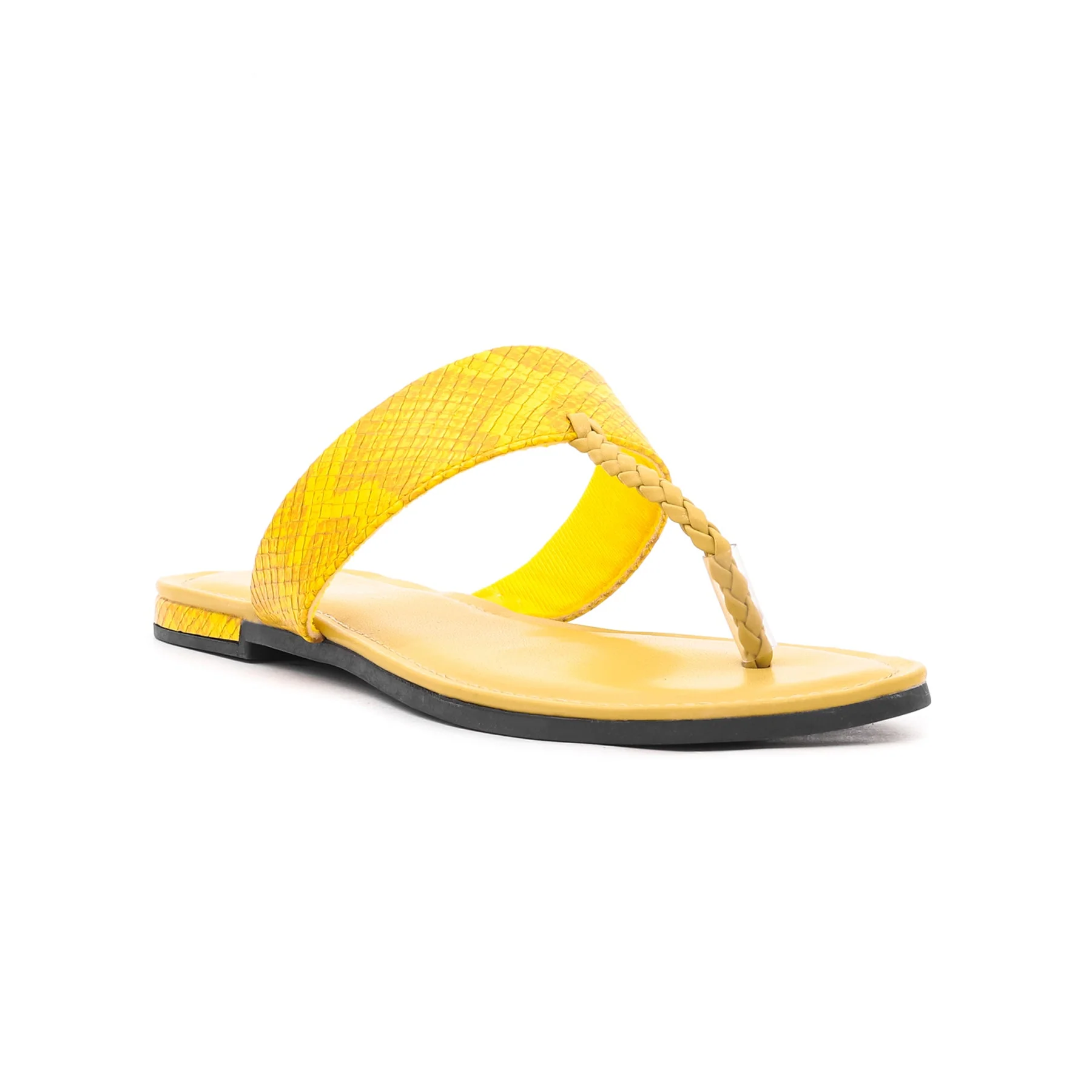 Yellow Formal Chappal FR0495 - Image 2