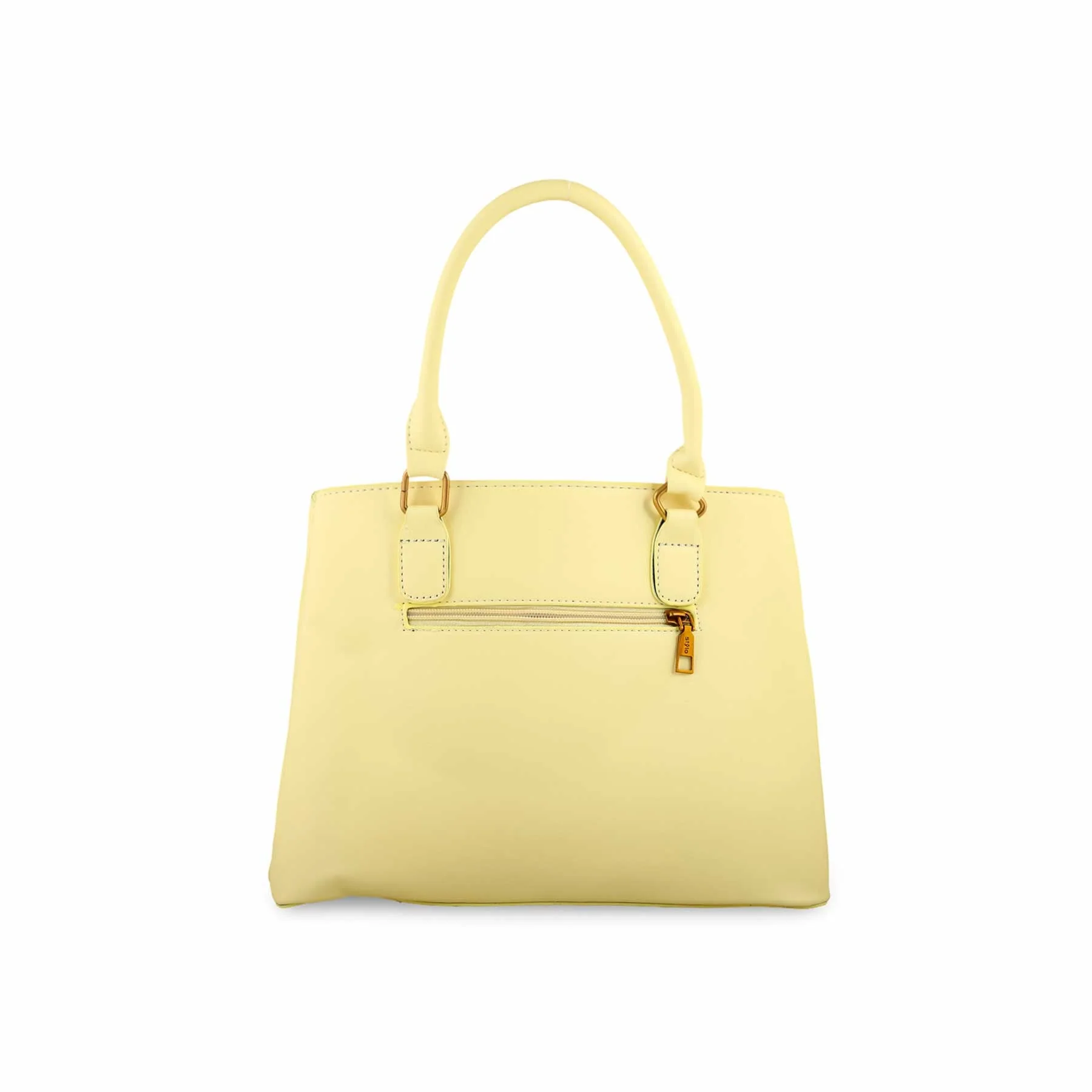 Yellow Formal Hand Bag For Ladies P36152 - Image 3