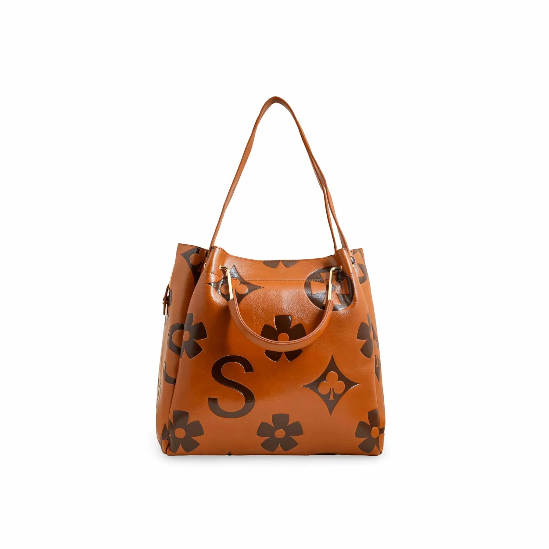 Yellow Formal Hand Bag For Women P36220 - Image 3