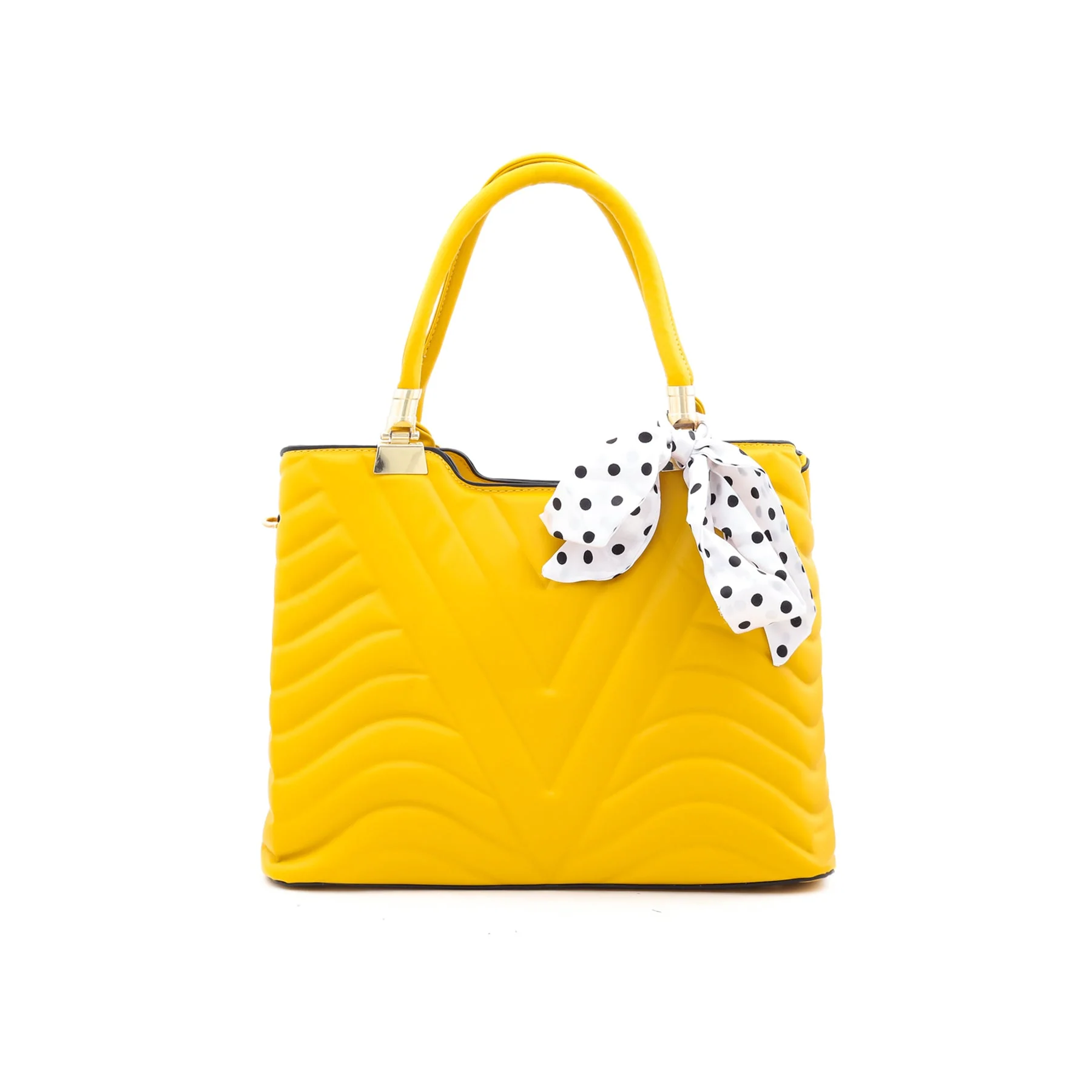 Yellow Formal Hand Bag P35634 - Image 2