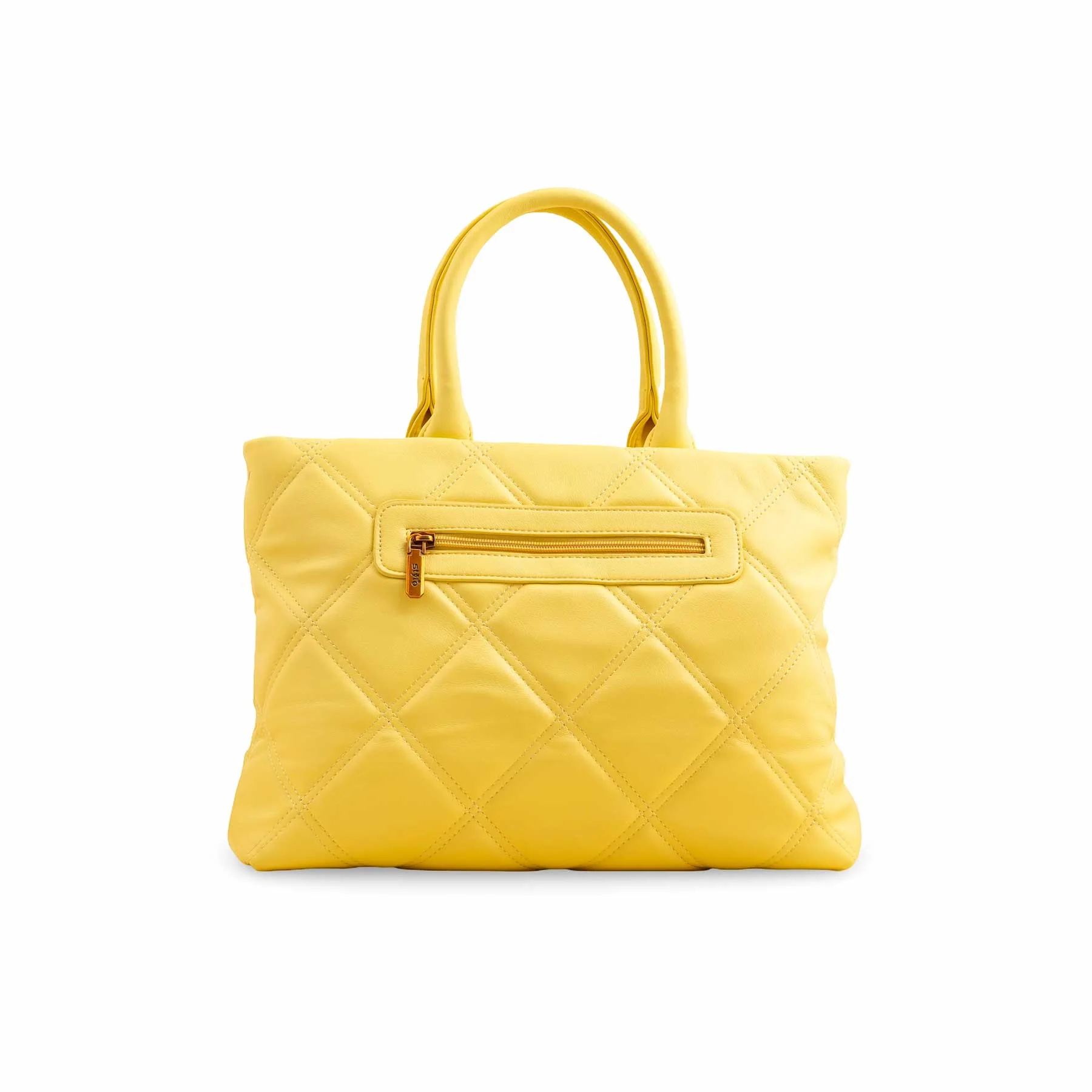 Yellow Formal Hand Bag P36368 - Image 4