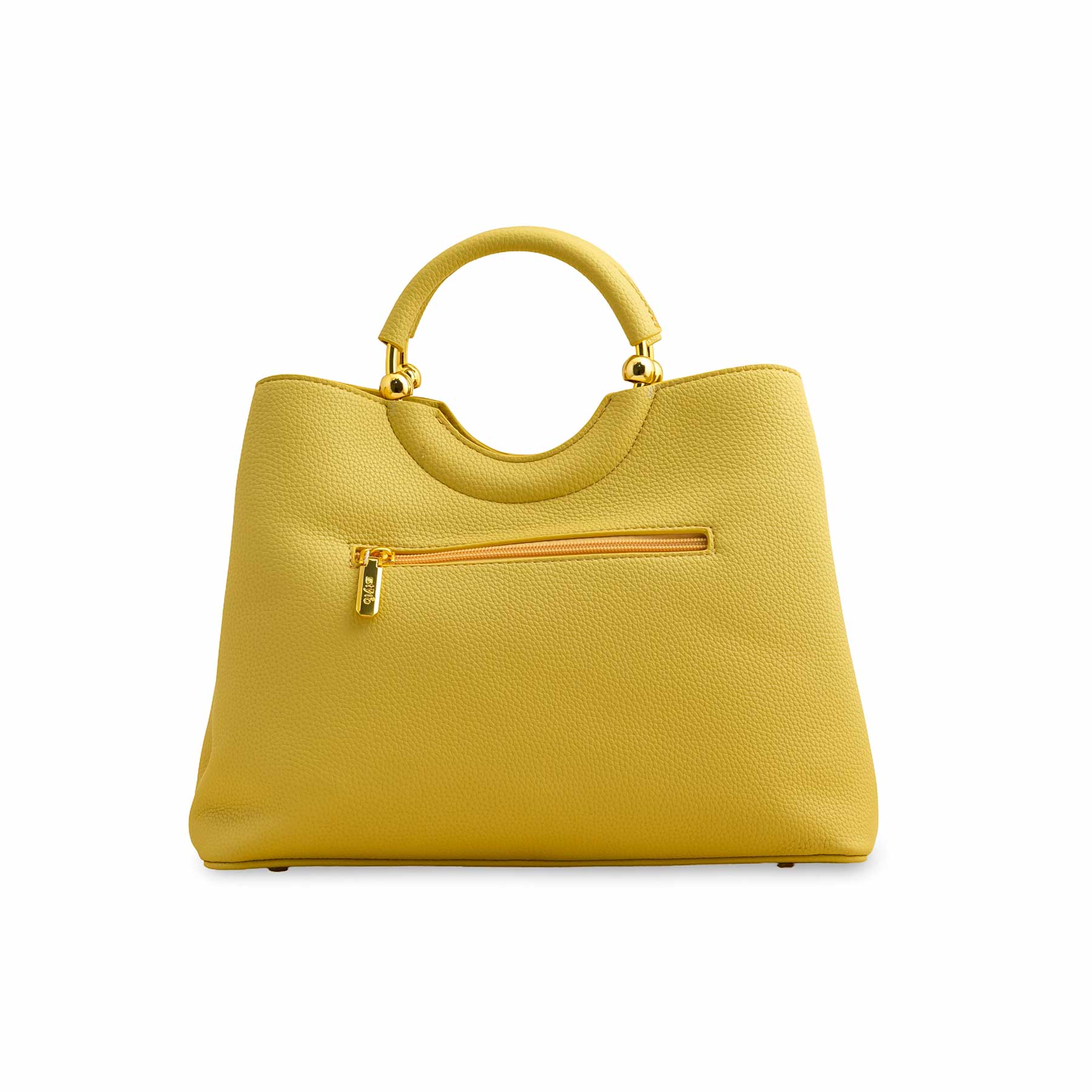 Yellow Formal Hand Bag P36385 - Image 4