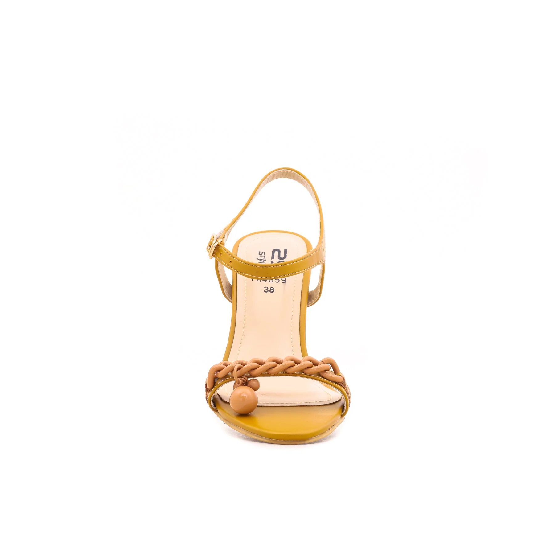 Yellow Formal Sandal FR4859 - Image 3
