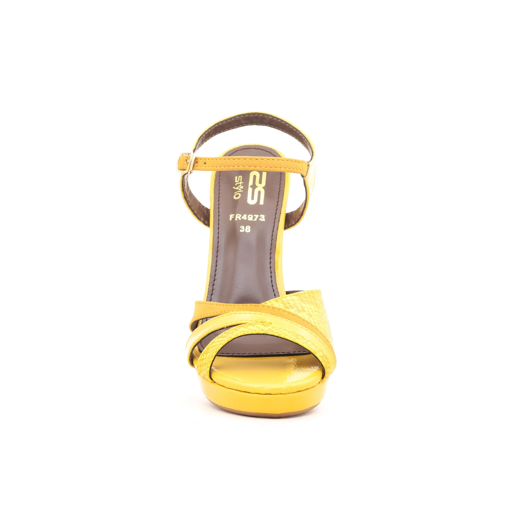 Yellow Formal Sandal FR4973 - Image 3