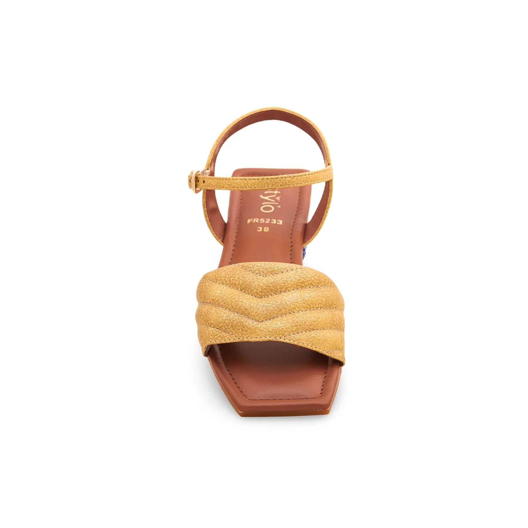 Yellow Formal Sandal FR5233 - Image 3