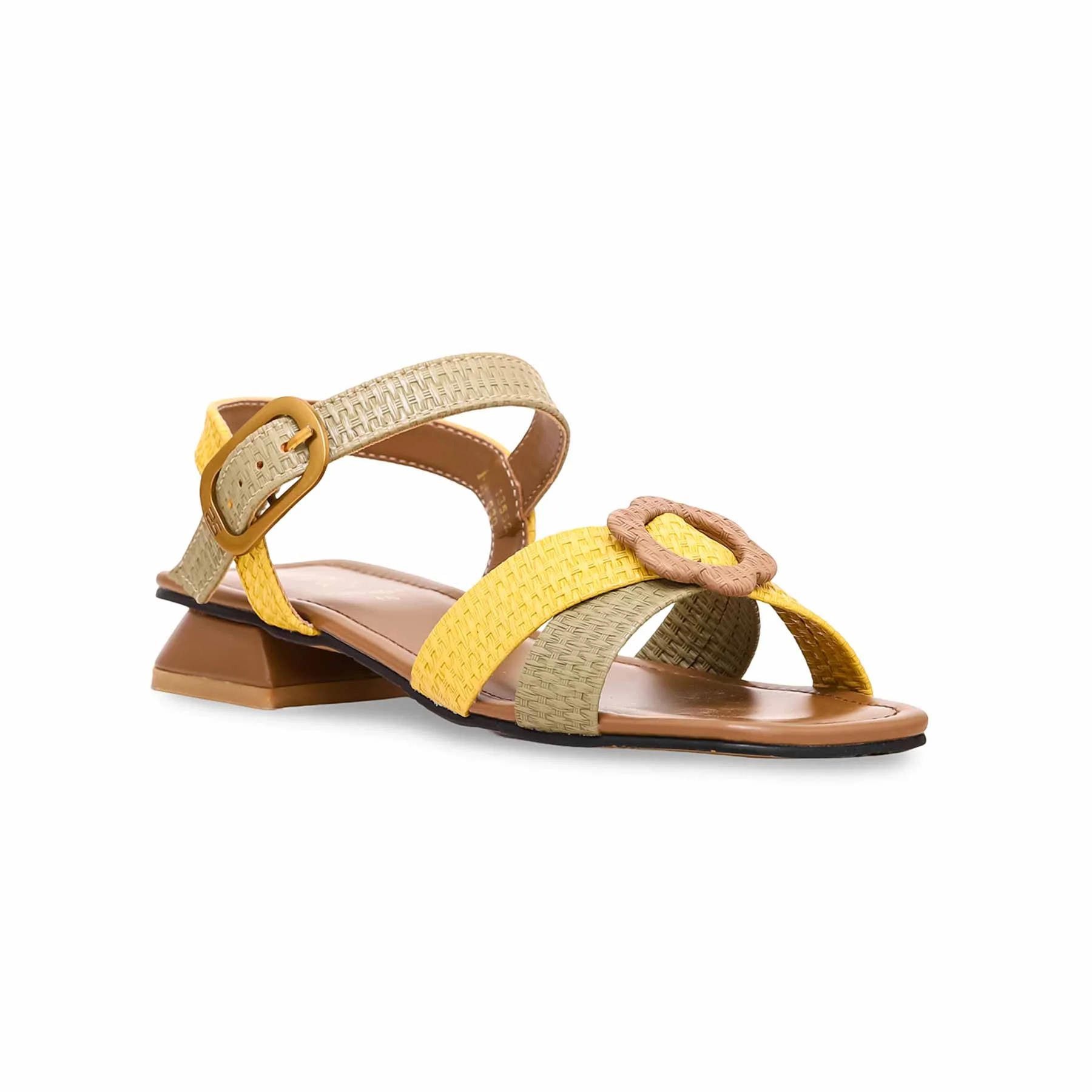 Yellow Formal Sandal FR5301 - Image 2
