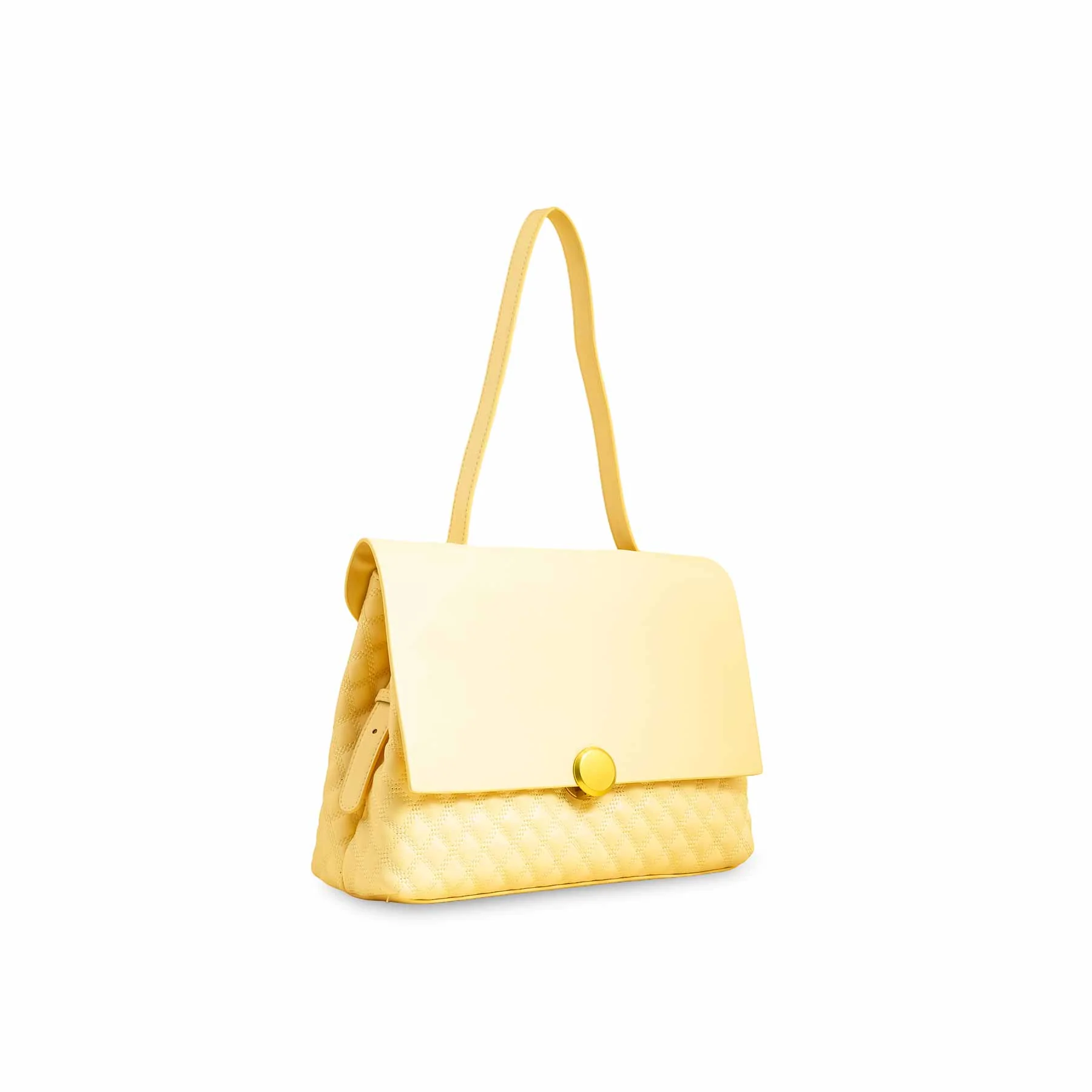 Yellow Formal Shoulder Bag P36230 - Image 3
