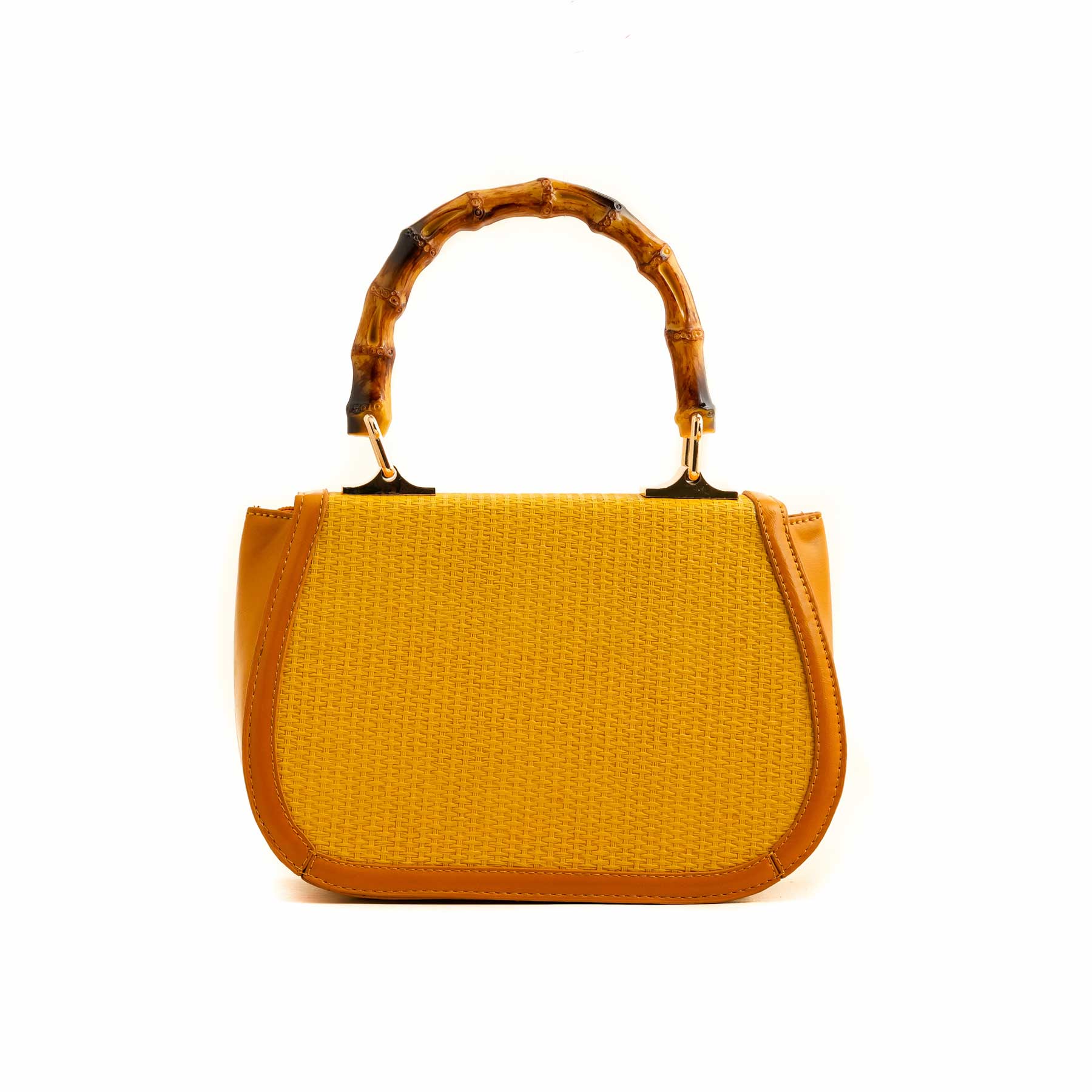 Yellow Formal Shoulder Bag P55731 - Image 4