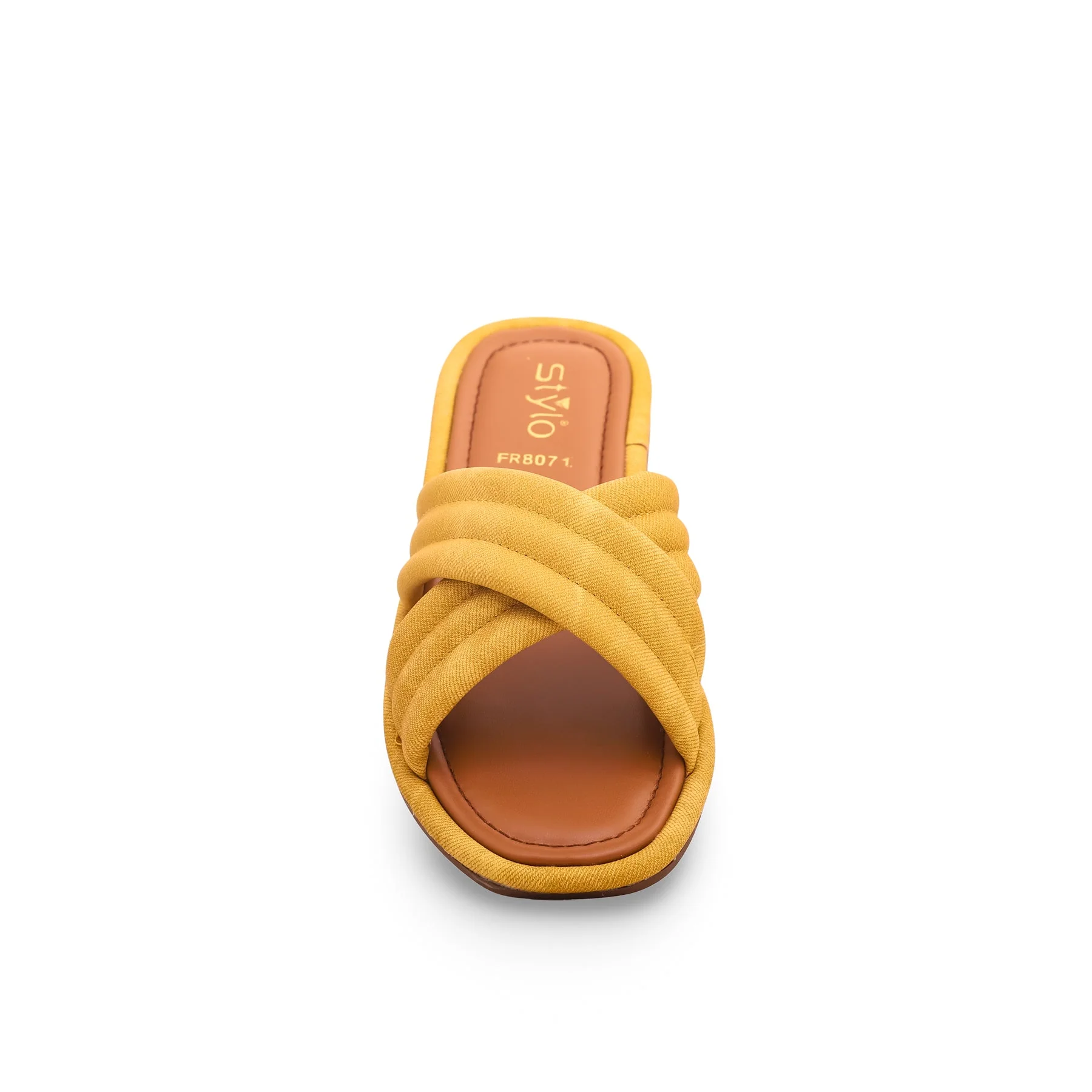 Yellow Formal Slipper FR8071 - Image 3
