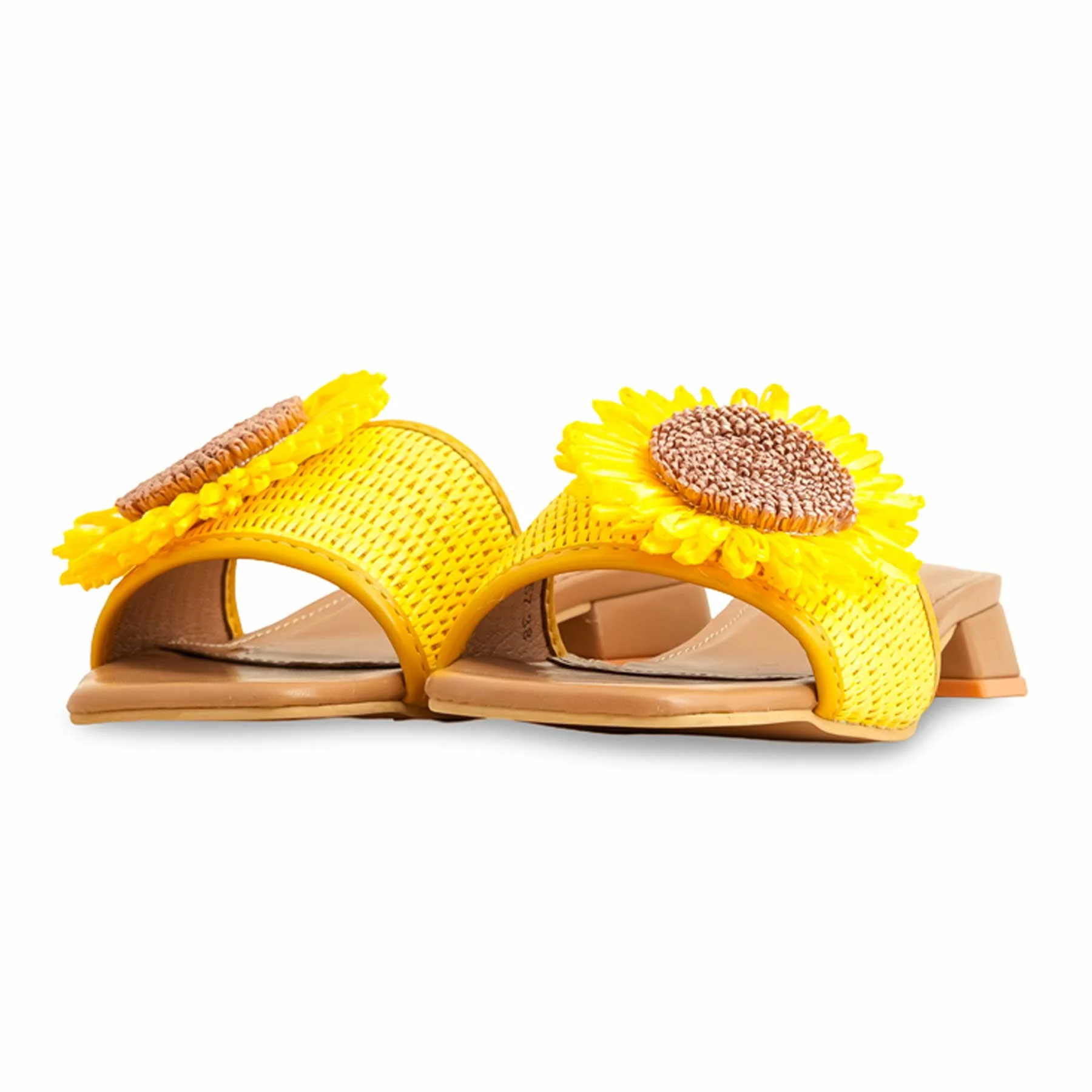 Yellow Formal Slipper FR8357 - Image 3
