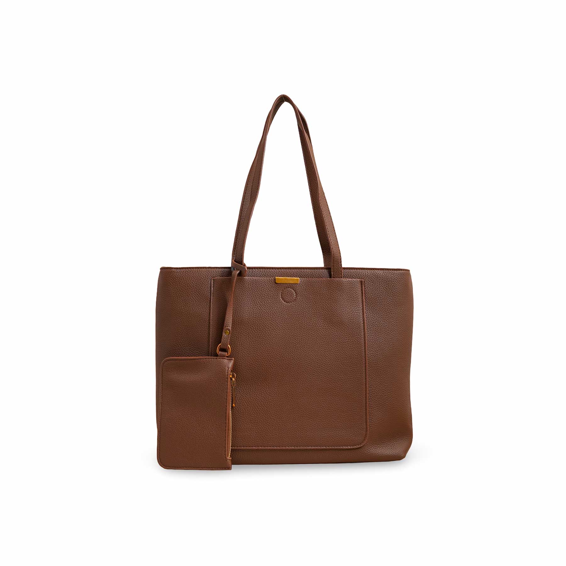 Yellow Women Formal Shoulder Bag P36222 - Image 2