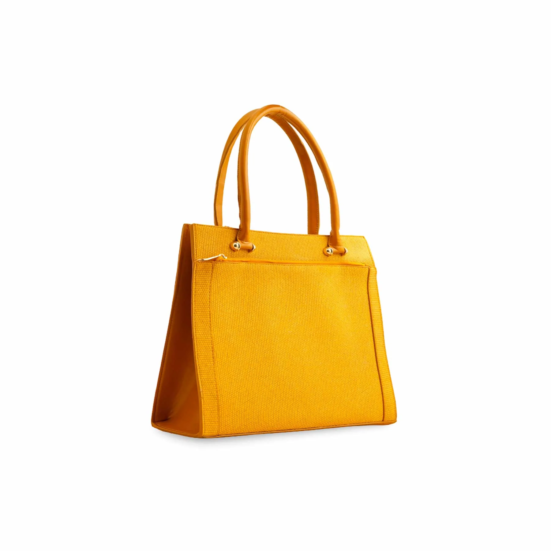 Yellow Women Formal Shoulder Bag P55681 - Image 3